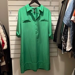 Green Chicos dress black label by Chicos size 2.5